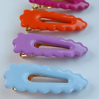 barrette couleur pop argile polymere